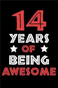 14 Years Of Being Awesome