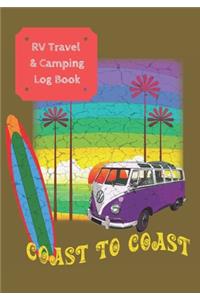 RV Travel & Camping Log Book