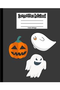 Composition Notebook 7.5x9.25 108 Pages