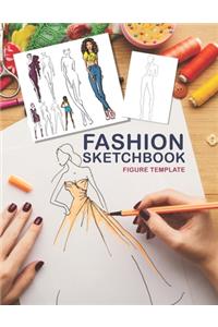 Fashion Sketchbook Figure Template