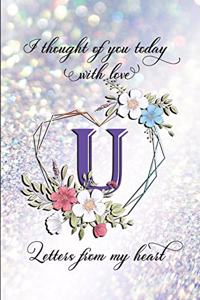 Letters From My Heart - U