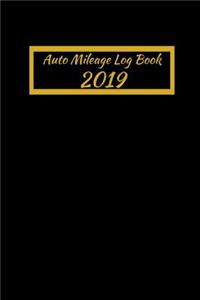 Auto Mileage Log Book 2019