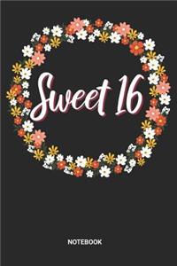 Sweet 16 Notebook