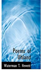 Poems of Uhland