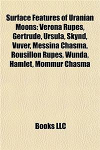 Surface Features of Uranian Moons