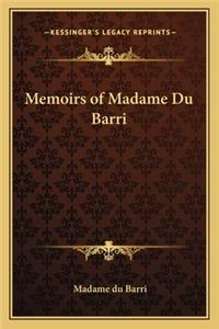 Memoirs of Madame Du Barri