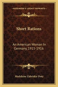 Short Rations