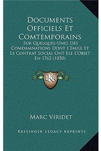 Documents Officiels Et Comtemporains