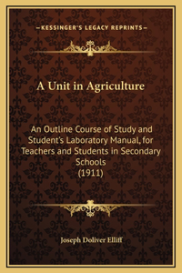 A Unit in Agriculture