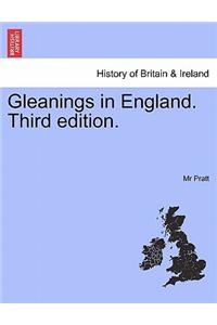 Gleanings in England. Third edition.