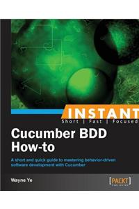 Instant Cucumber BDD How-To