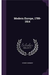 Modern Europe, 1789-1914