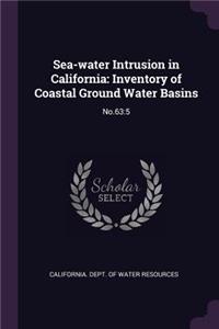 Sea-water Intrusion in California