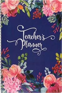 Teacher's Lesson Planner Floral