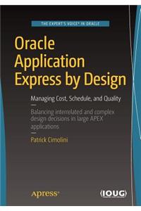 Oracle Application Express by Design