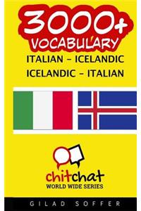 3000+ Italian - Icelandic Icelandic - Italian Vocabulary