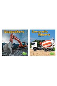 Construction Vehicles at Work