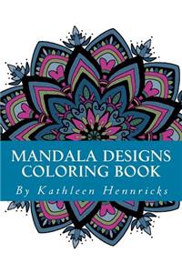 Mandala Designs Coloring Book