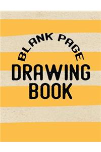 Blank Page Drawing Book