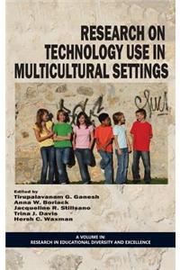 Research on Technology Use in Multicultural Settings (HC)
