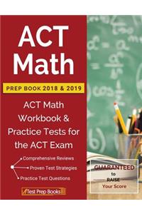 ACT Math Prep Book 2018 & 2019