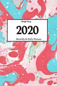 2020 Planner Daily and Monthly