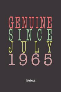 Genuine Since July 1965
