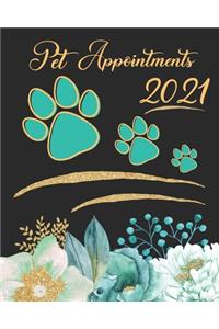 Pet Appointments 2021