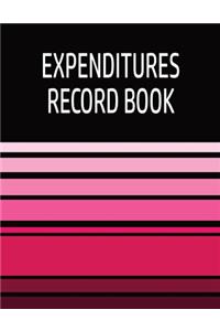 Expenditures - Record Book