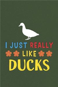 I Just Really Like Ducks