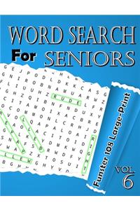 word search for seniors Vol.6