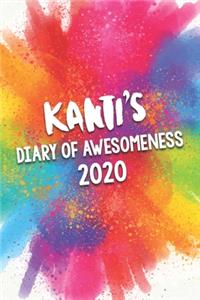 Kanti's Diary of Awesomeness 2020