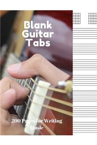 Blank Guitar Tablatures