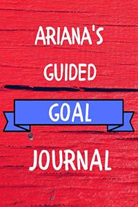 Ariana's Guided Goal Journal