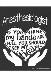Anesthesiologist 2020-2021 Calendar and Notebook