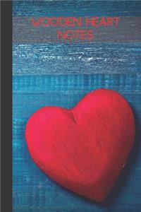 wooden heart notes
