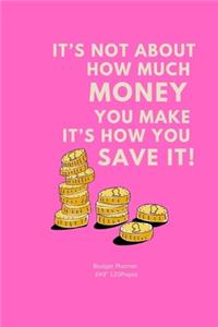 It's how you save it