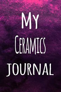 My Ceramics Journal