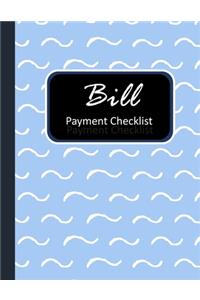Bill Payment Checklist