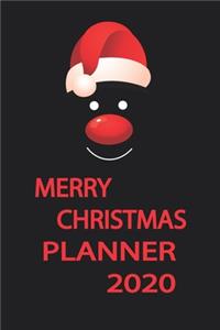 MERRY CHRISTMASPLANNER 2020 Notebook