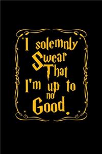 I Solemnly Swear That I'm Up To No Good