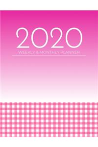 2020 Weekly & Monthly Planner