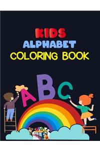 Kids Alphabet Coloring Book