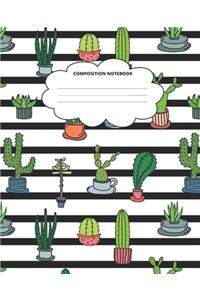 Cactus Composition Notebook