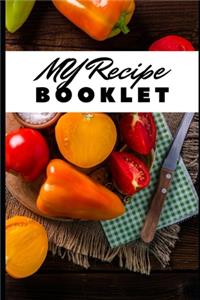 My Recipe Booklet