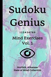 Sudoku Genius Mind Exercises Volume 1