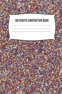 300 Sheets Composition Book