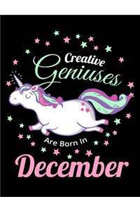 Creative Geniuses Are Born In December