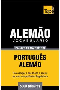 Vocabulário Português-Alemão - 5000 palavras mais úteis