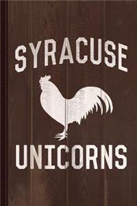 Syracuse Unicorns Journal Notebook